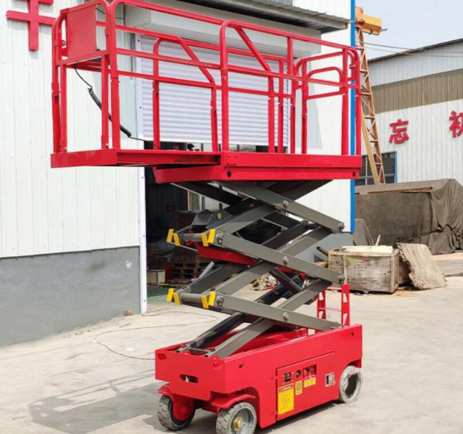 莺歌海镇移动剪叉式升降机